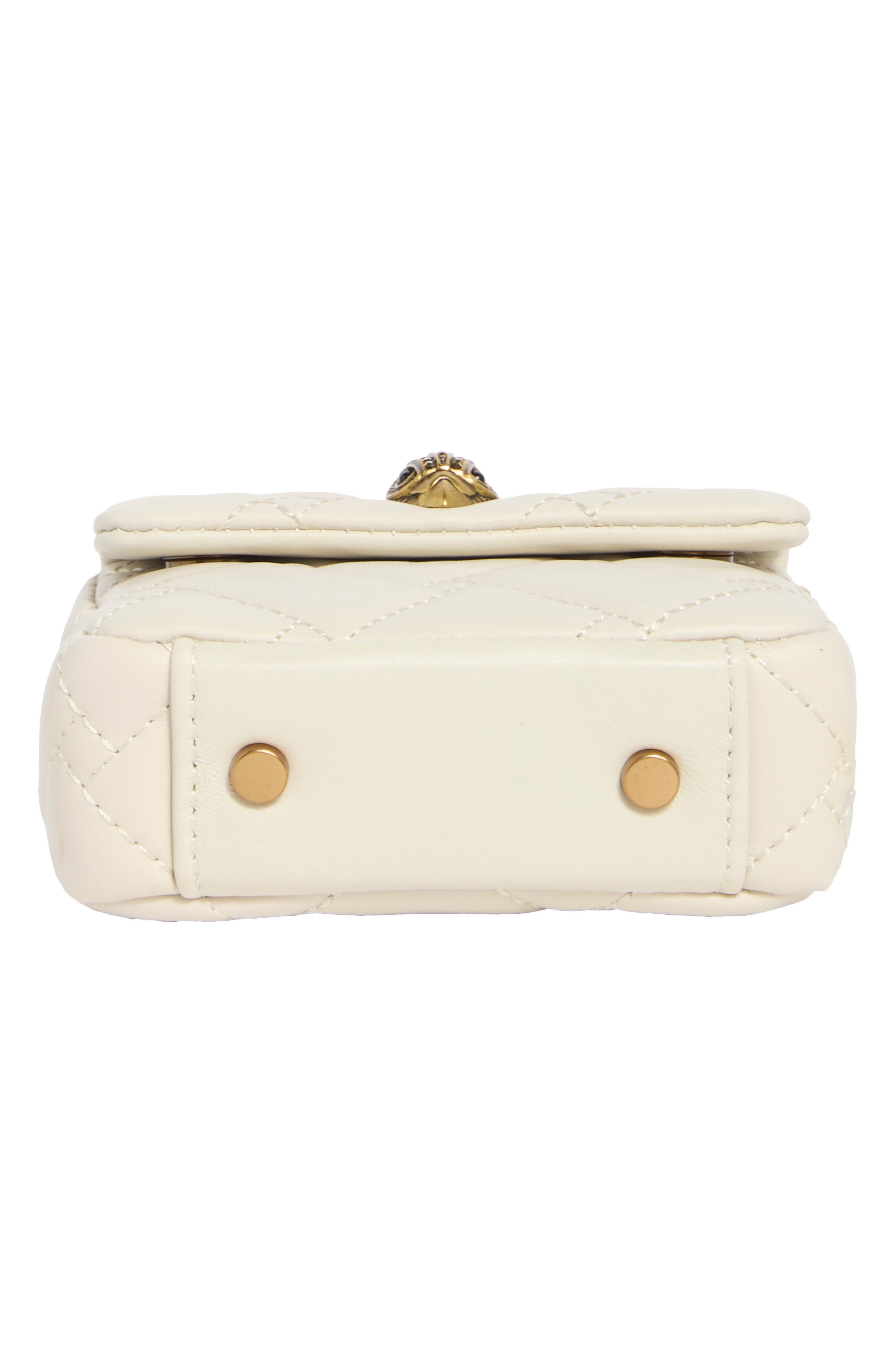 Micro Kensington Crossbody Bag, Alternate, color, BONE