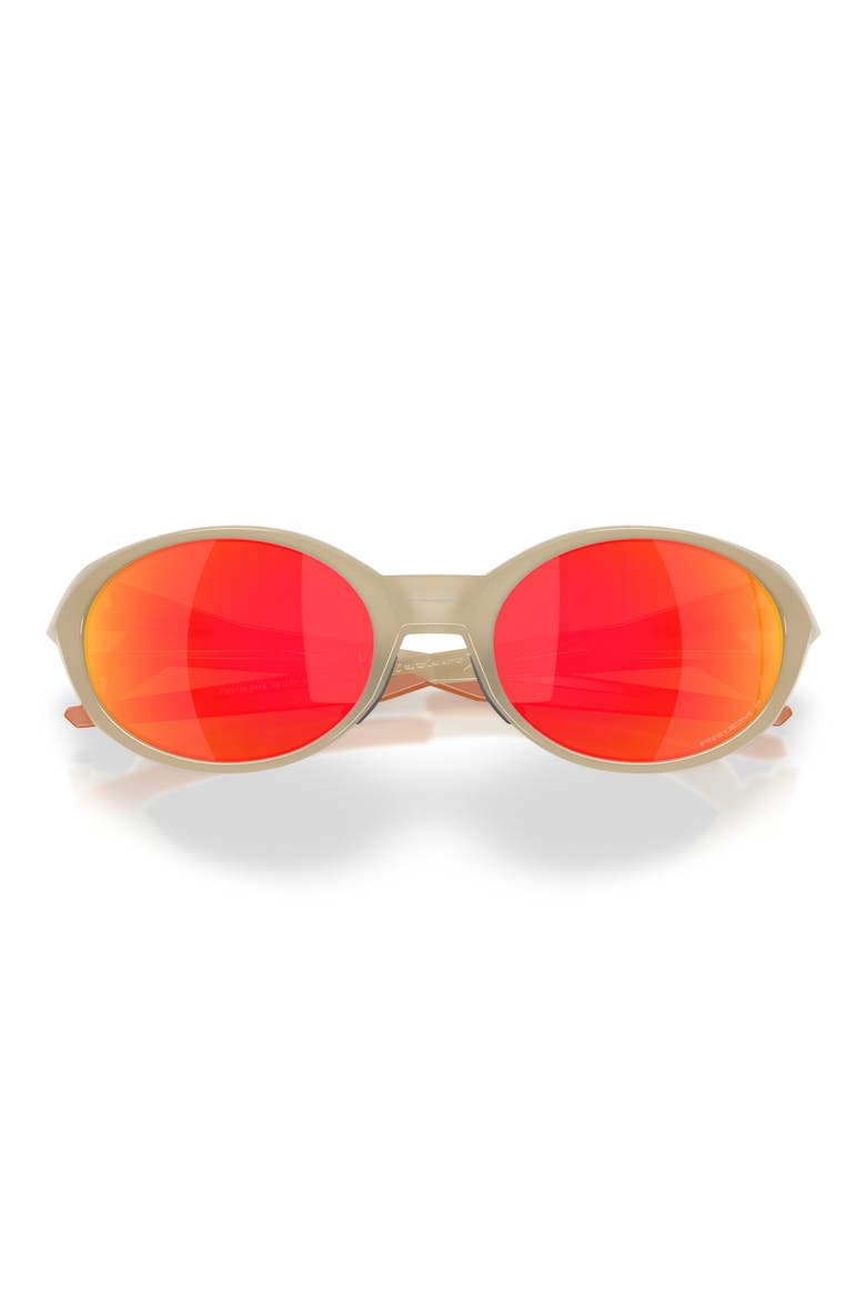 58mm Eyejacket Redux Polarized Rectangle Sunglasses, Alternate, color, SANDSTORM / PRIZM RUBY POLAR