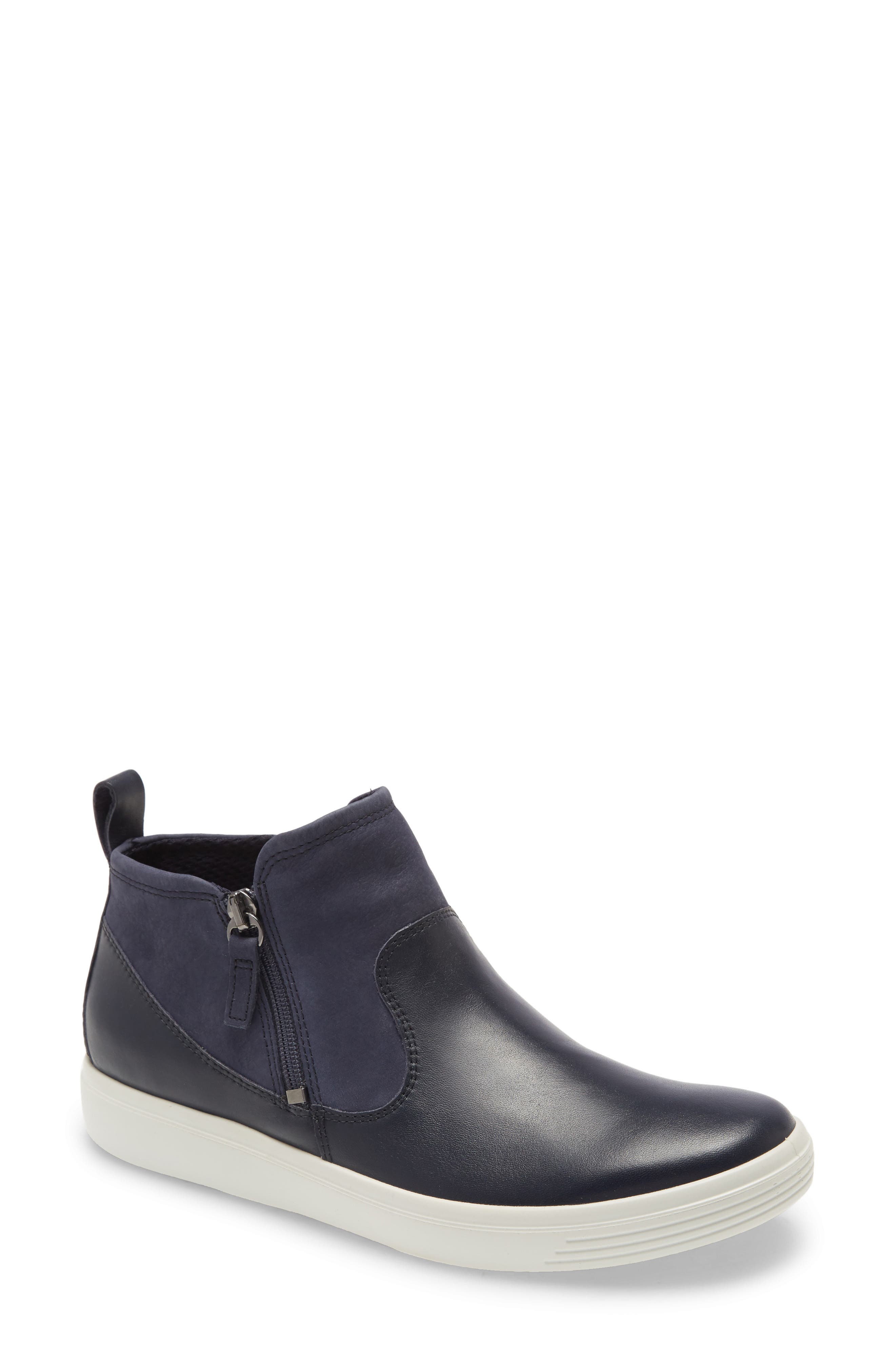 Soft Classic Bootie, Main, color, NIGHT SKY LEATHER