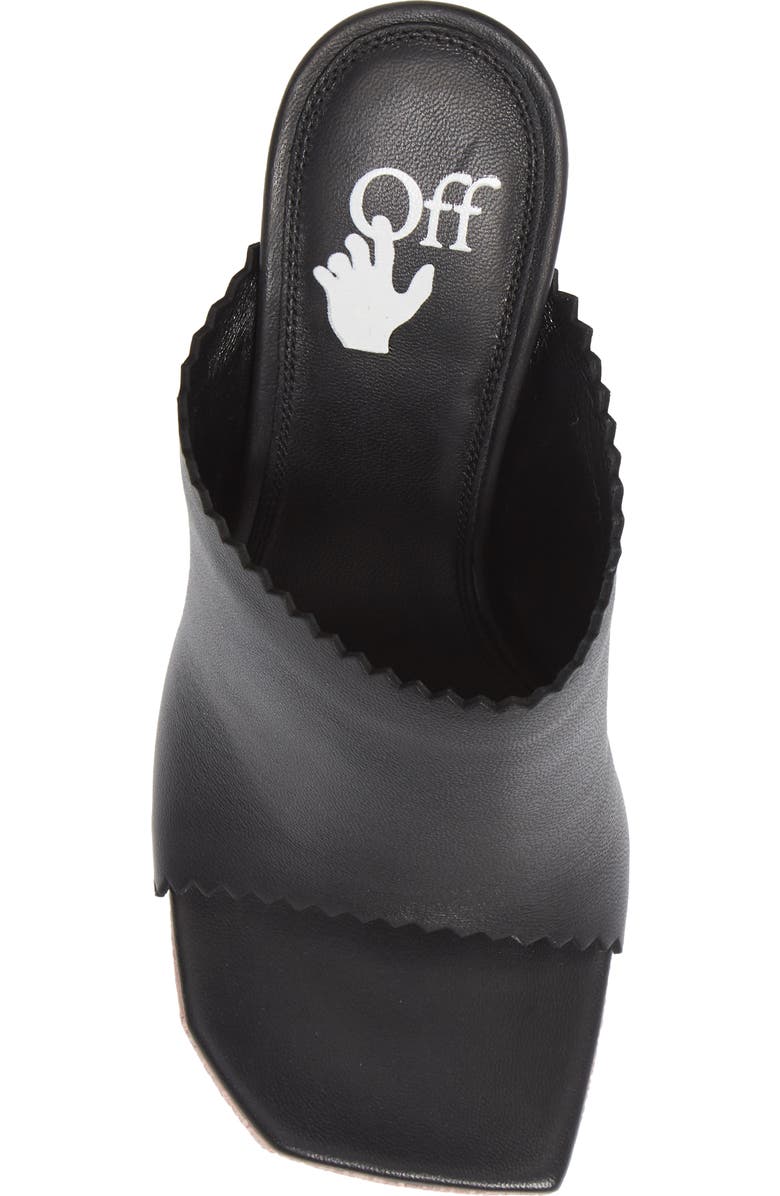 Off-White Sponge Platform Slide Sandal, Alternate, color,