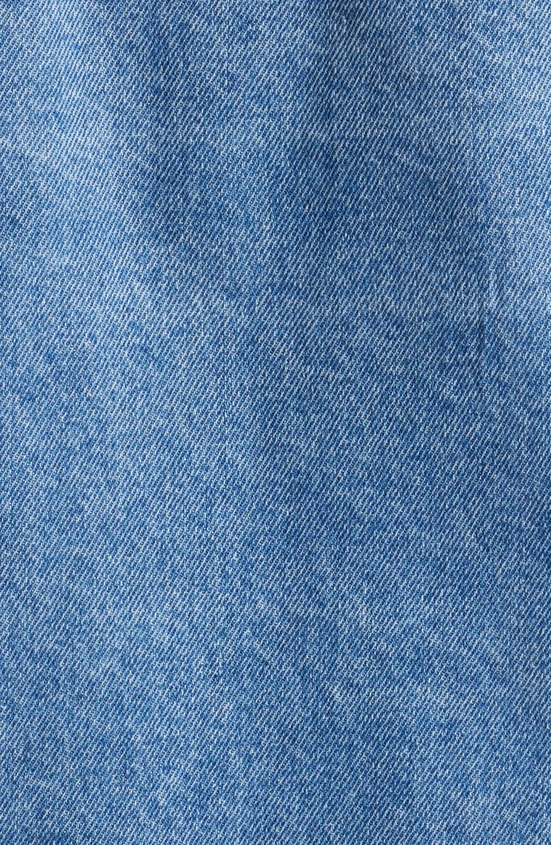 CITY BLUES Patch Pocket Crop Denim Jacket, Alternate, color, Vintage Wash