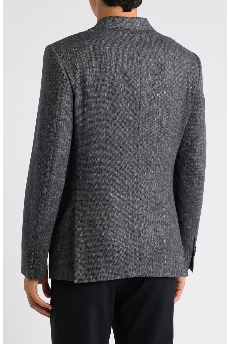 Bleecker Sport Coat, Alternate, color, BLACK GREY
