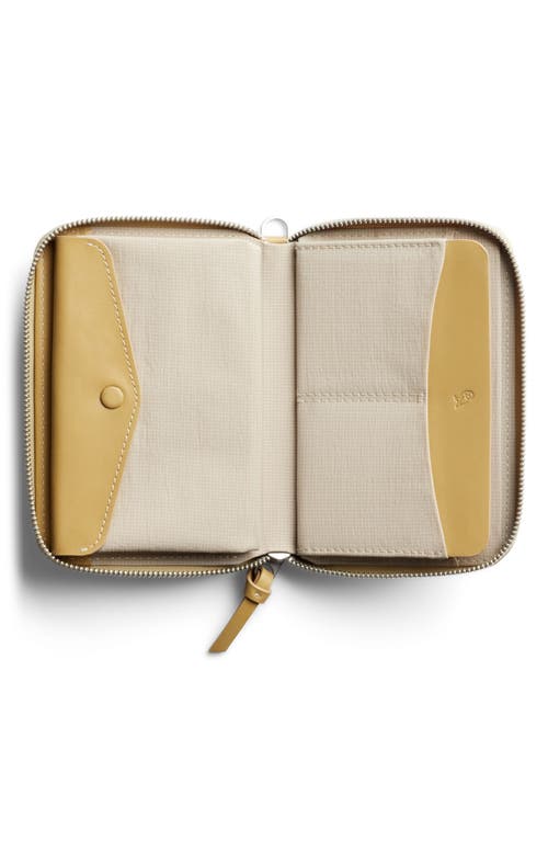 Bellroy Leather Rfid Folio Wallet In Neutral