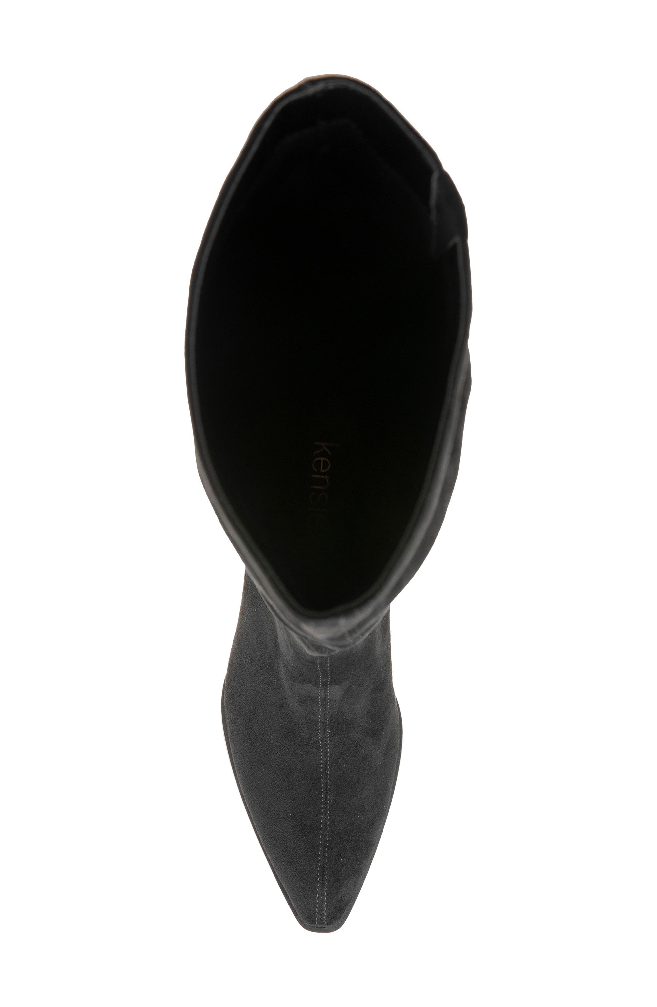 Ulysse Pointed Toe Boot, Alternate, color, BLACK