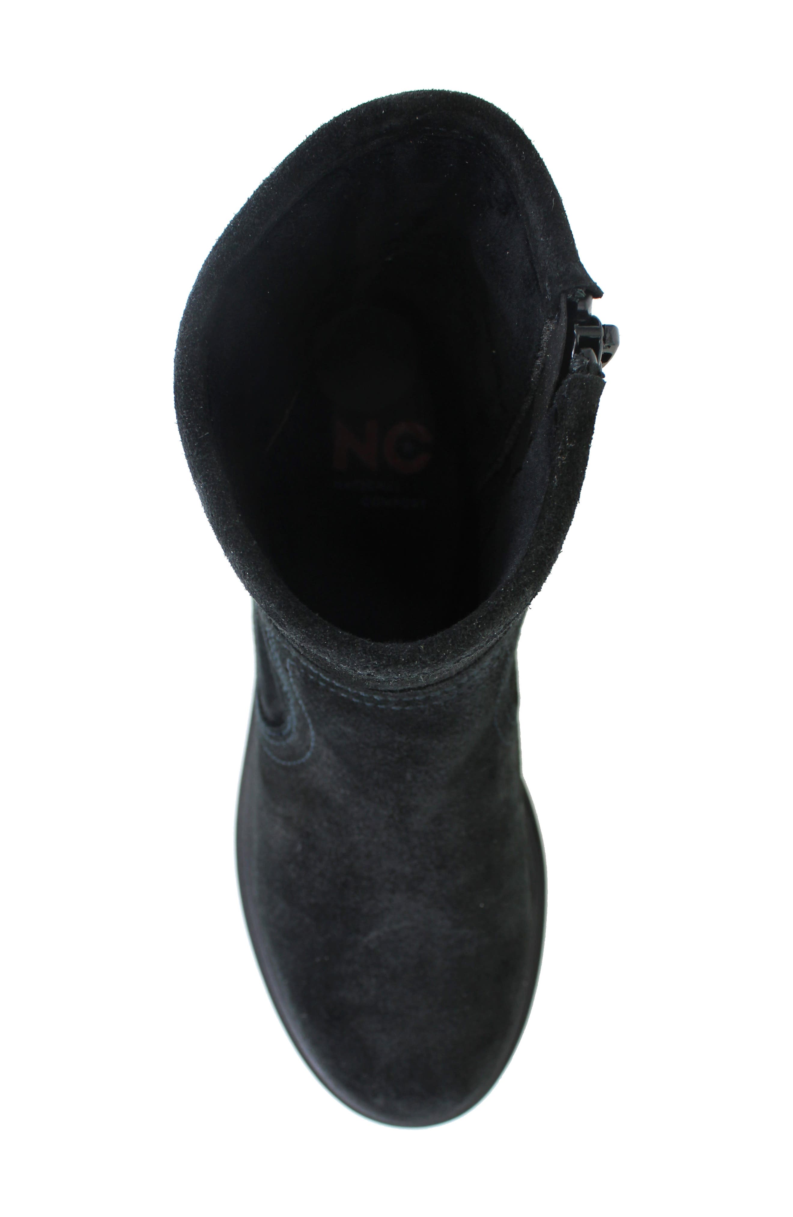 Rafaela Platform Bootie, Alternate, color, BLACK SUEDE