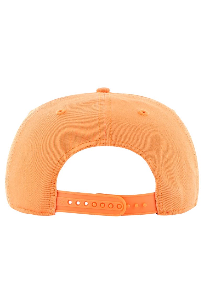 Men's '47 Orange San Francisco Giants Cypress Captain Snapback Hat, Alternate, color, Orange