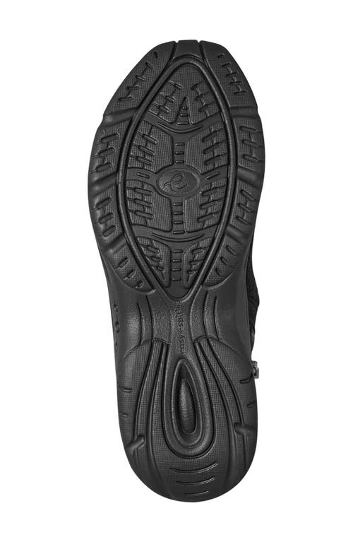 Easy Spirit Brevon 2 Faux Shearling Bootie In Black