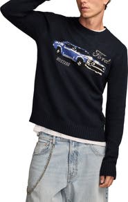 Lucky Brand Mustang Cotton Blend Sweater