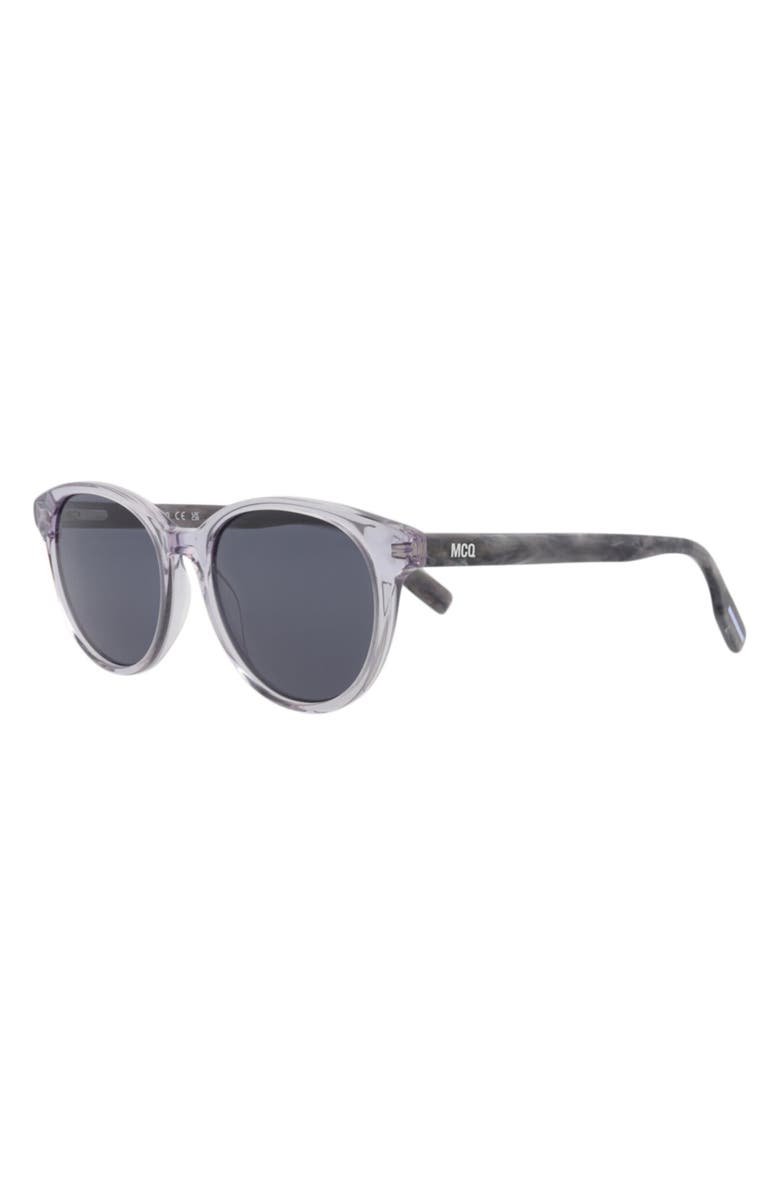 MCQ 52mm Core Cat Eye Sunglasses, Alternate, color, Grey Black Grey