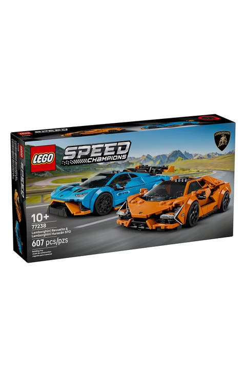 Lamborghini Revuelto & Lamborghini Huracán STO Building Kit 77238