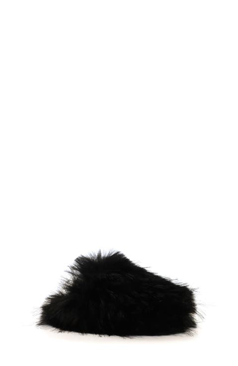 Kids' Lorena Faux Fur Slide