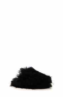 Kids' Lorena Faux Fur Slide