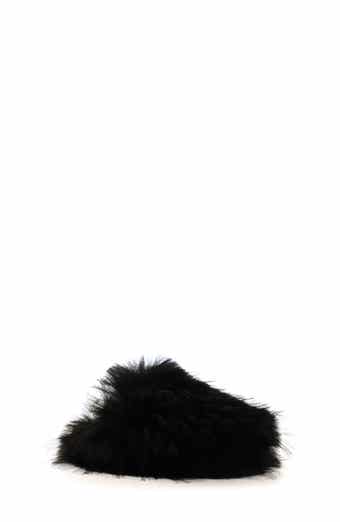 Kids' Lorena Faux Fur Slide