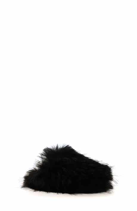 Kids' Lorena Faux Fur Slide