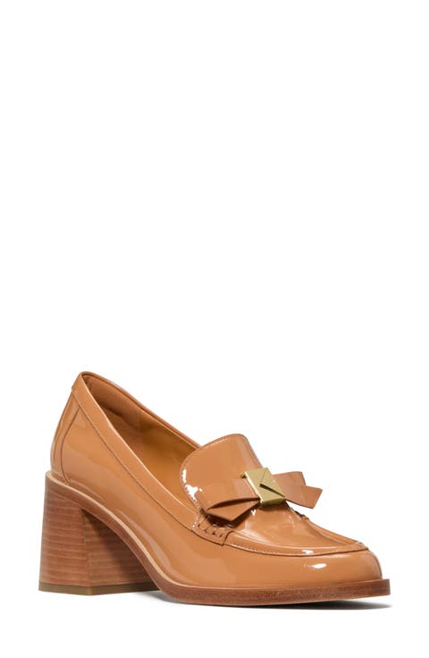 deco bow loafer pump (Women)