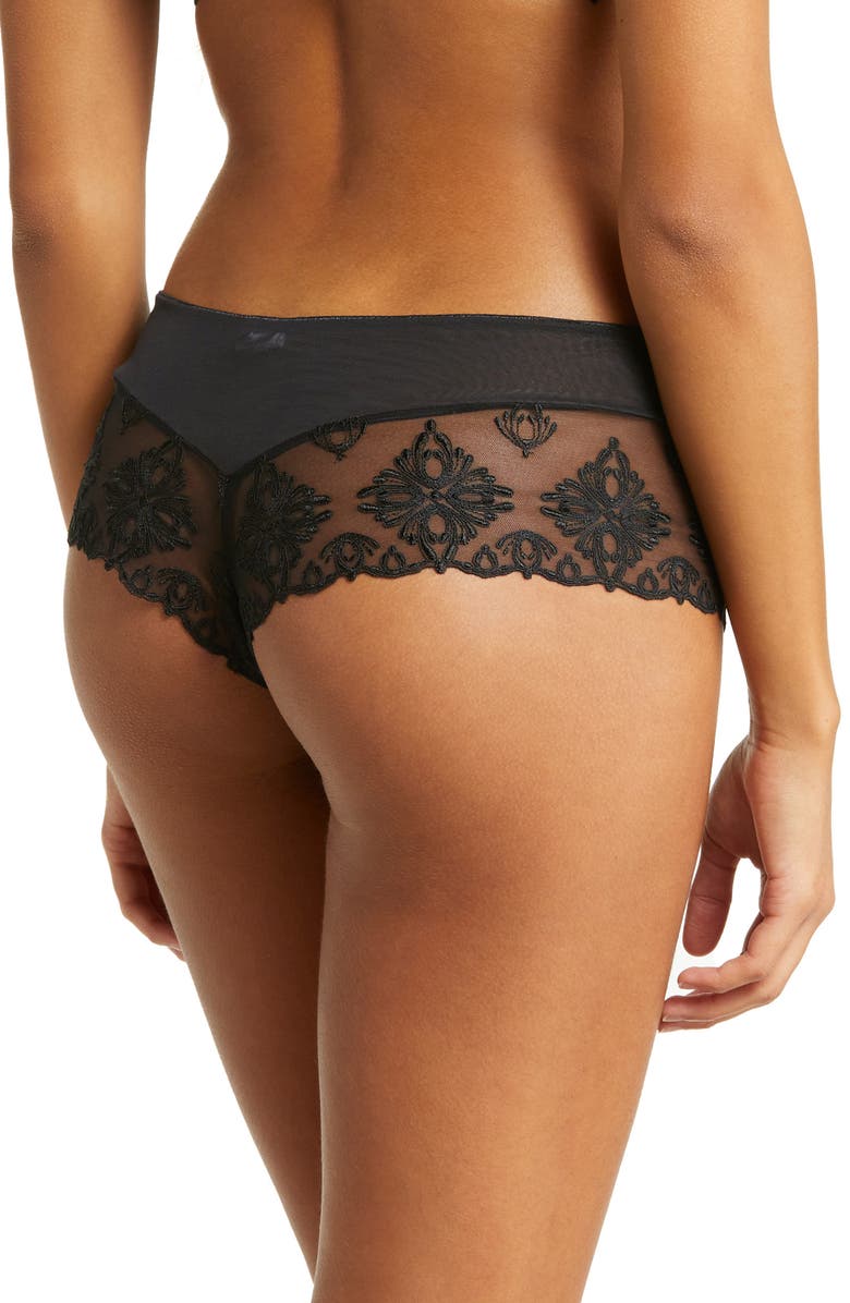Chantelle Lingerie Champs-Élysées Hipster Panties, Alternate, color, 