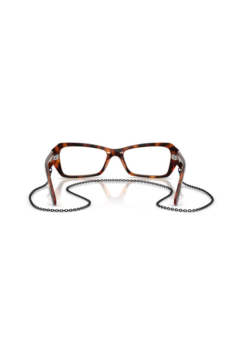 54mm Butterfly optical glasses, Alternate, color, Brown