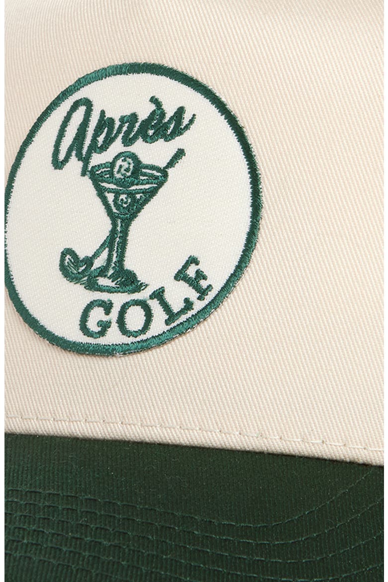 Après Golf Snapback Baseball Cap, Alternate, color, GREEN