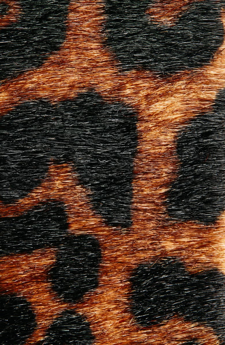 Kurt Geiger London Genuine Calf Hair Eagle Buckle Belt, Alternate, color, 