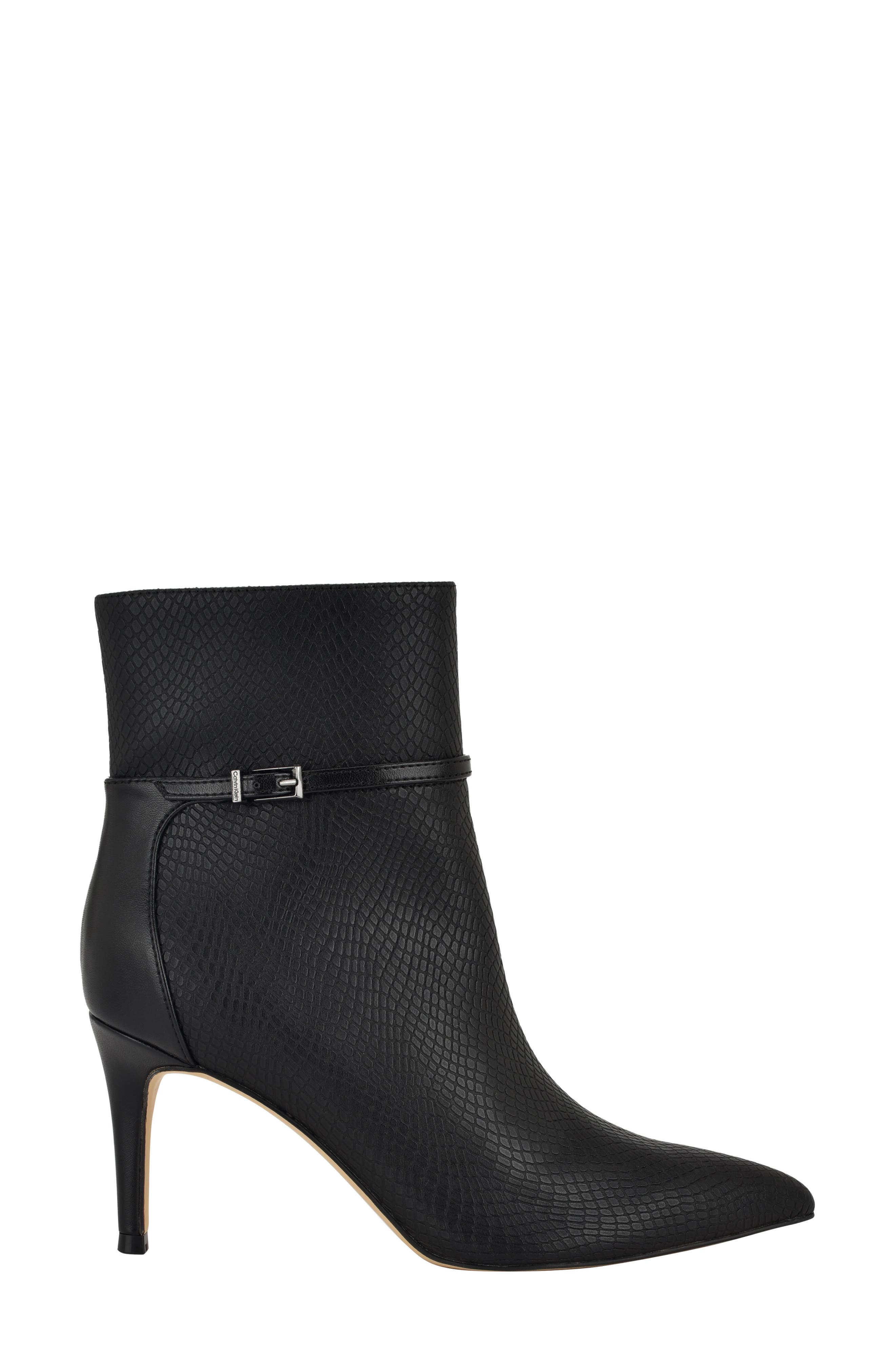 Vivera Bootie, Alternate, color, BLACK EMBOSSED