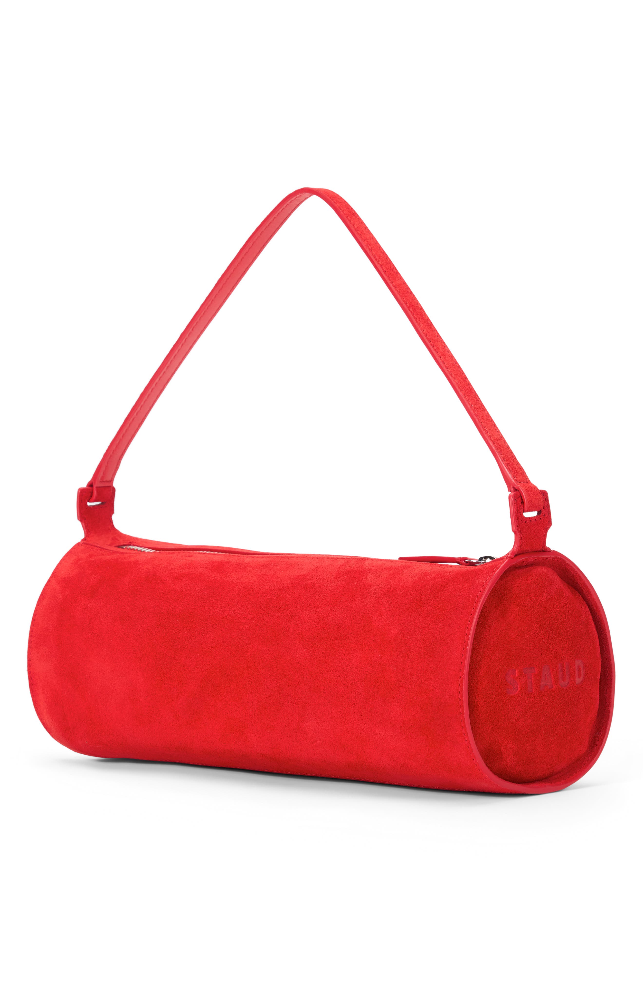 STAUD Mini Taru Suede Shoulder Bag, Alternate, color, 