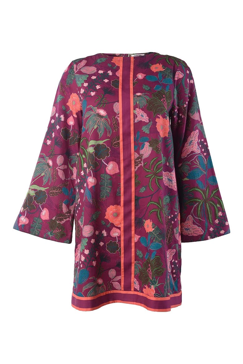 Calla Long Sleeve Minidress, Main, color, PINK