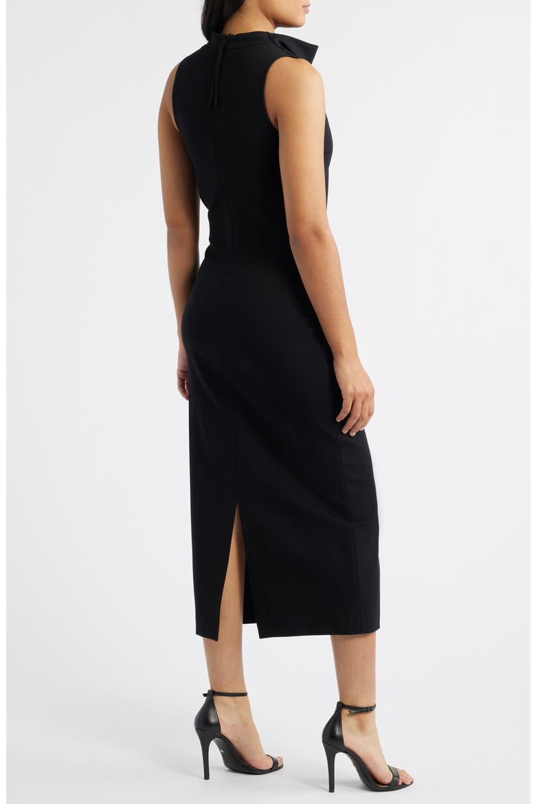 ponte sleeveless skater dress NWT Old Navy Sleeveless Skater Dress Size S Black Fit Flare Ponte Knit
