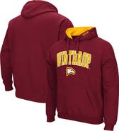 COLOSSEUM Men's Colosseum Red Winthrop Eagles Arch and Logo Pullover Hoodie