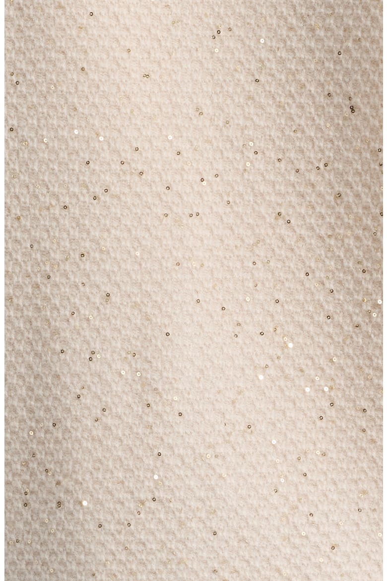 Glitz Sequin Cardigan, Alternate, color, WHITE DOVE