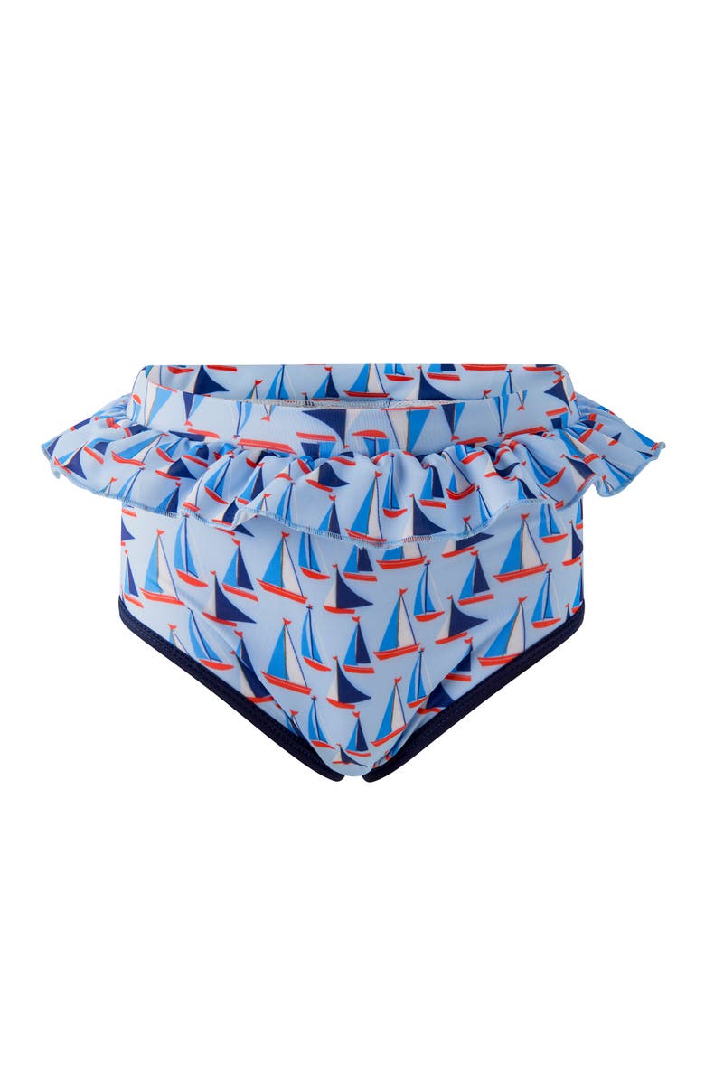 Rachel Riley Sailboat Rashguard Set, Alternate, color, Blue