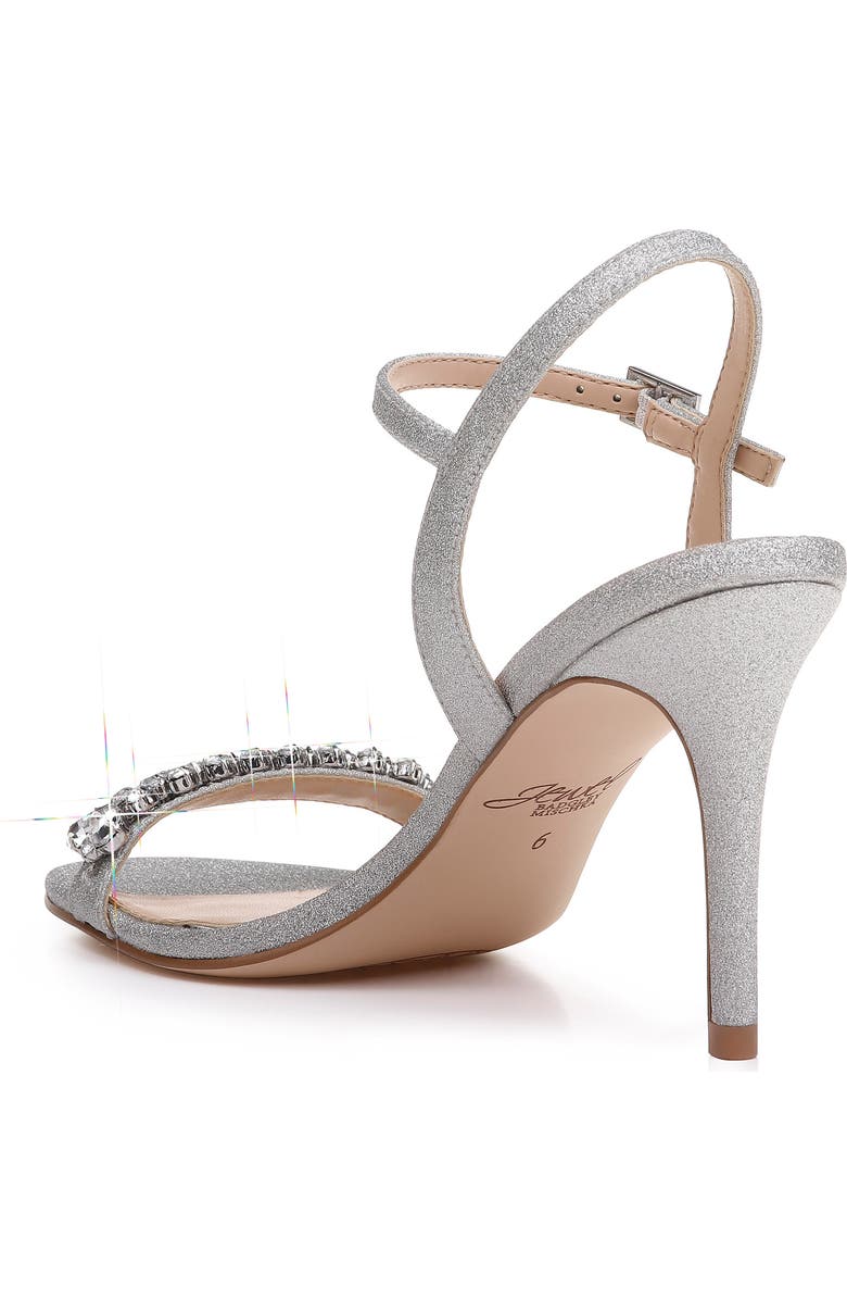 Jewel Badgley Mischka Stefanie Embellished Sandal, Alternate, color,