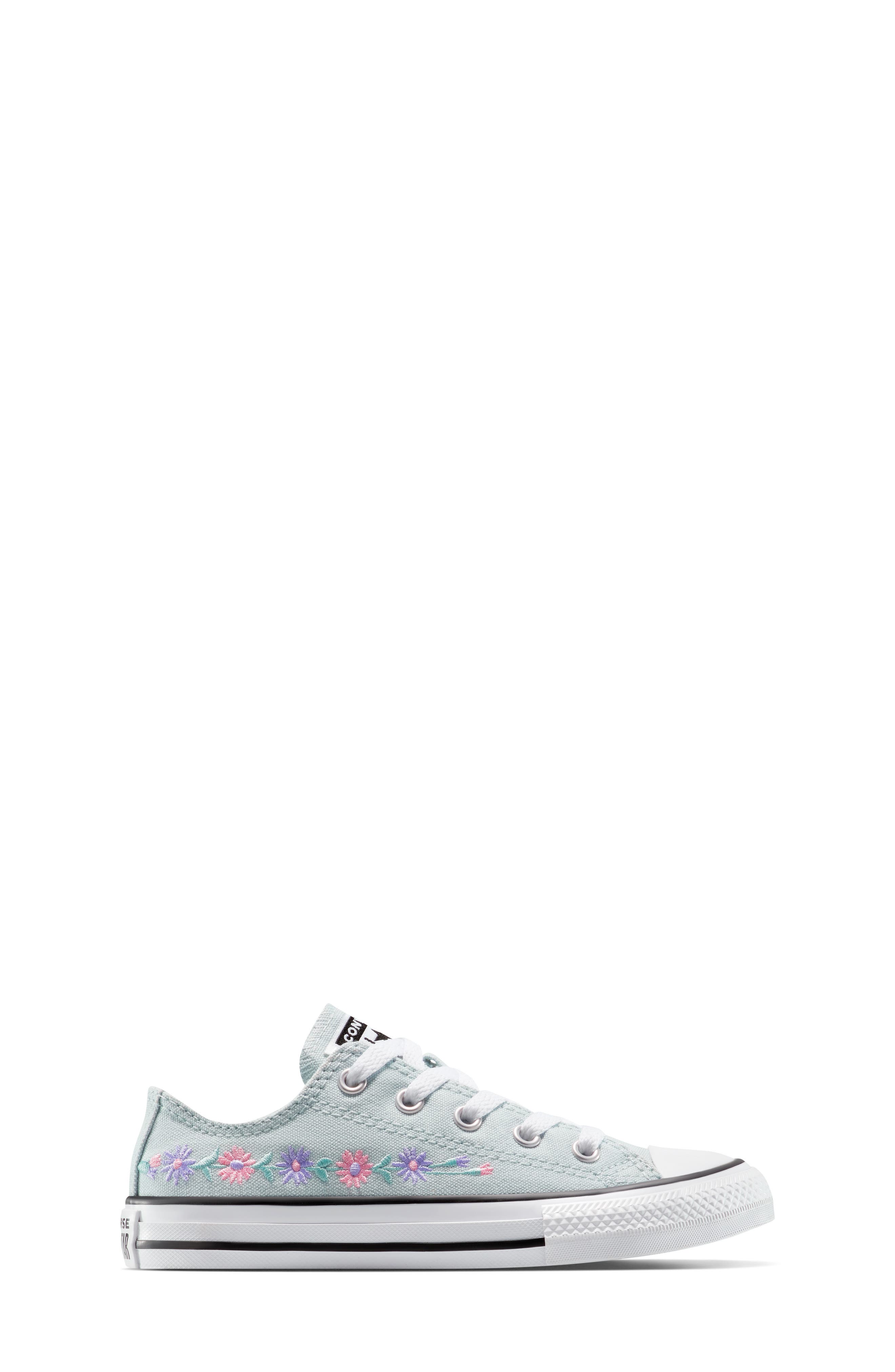 Converse Kids' Chuck Taylor<sup>®</sup> All Star<sup>®</sup> Floral Oxford Sneaker, Alternate, color, 