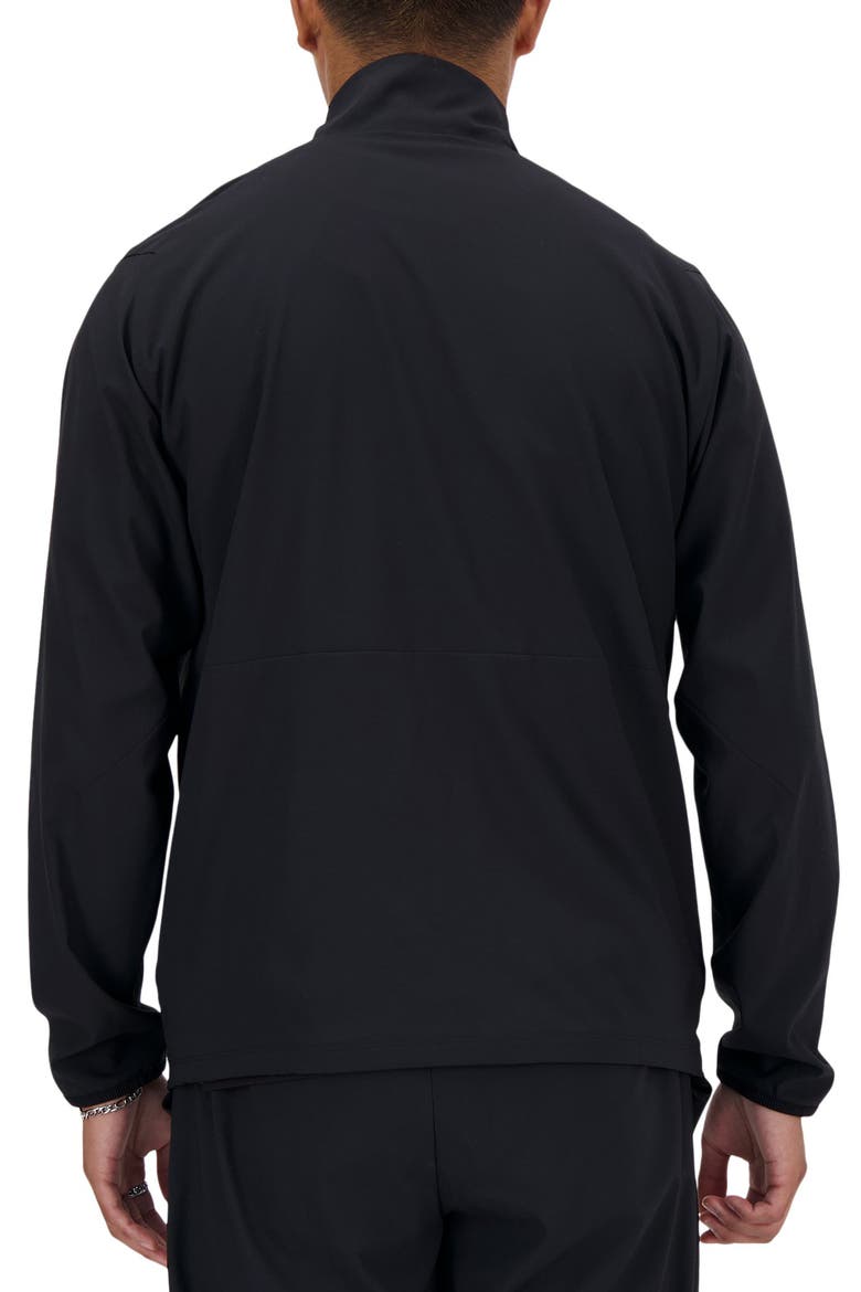 Athletics Stretch Woven Jacket, Alternate, color, BLACK