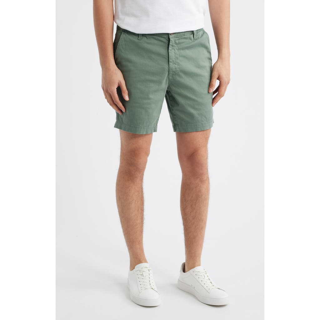Ag Cipher 7-inch Chino Shorts In Green
