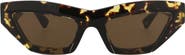 Bottega Veneta 53mm Cat Eye Sunglasses