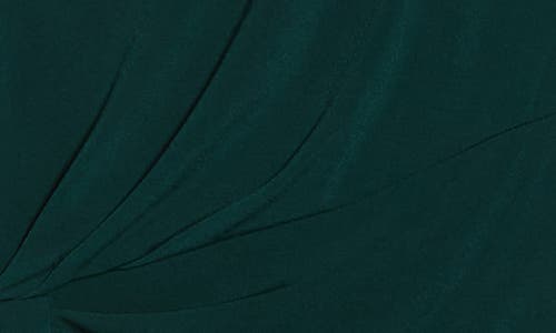 Connected Apparel Ity Trim Detail Sheath Dress In Green