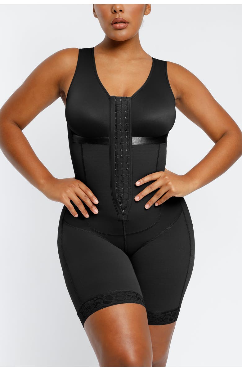 Shapellx AirSlim<sup
®</sup
Post-Surgical Full Coverage Bodysuit, Main, color, Black