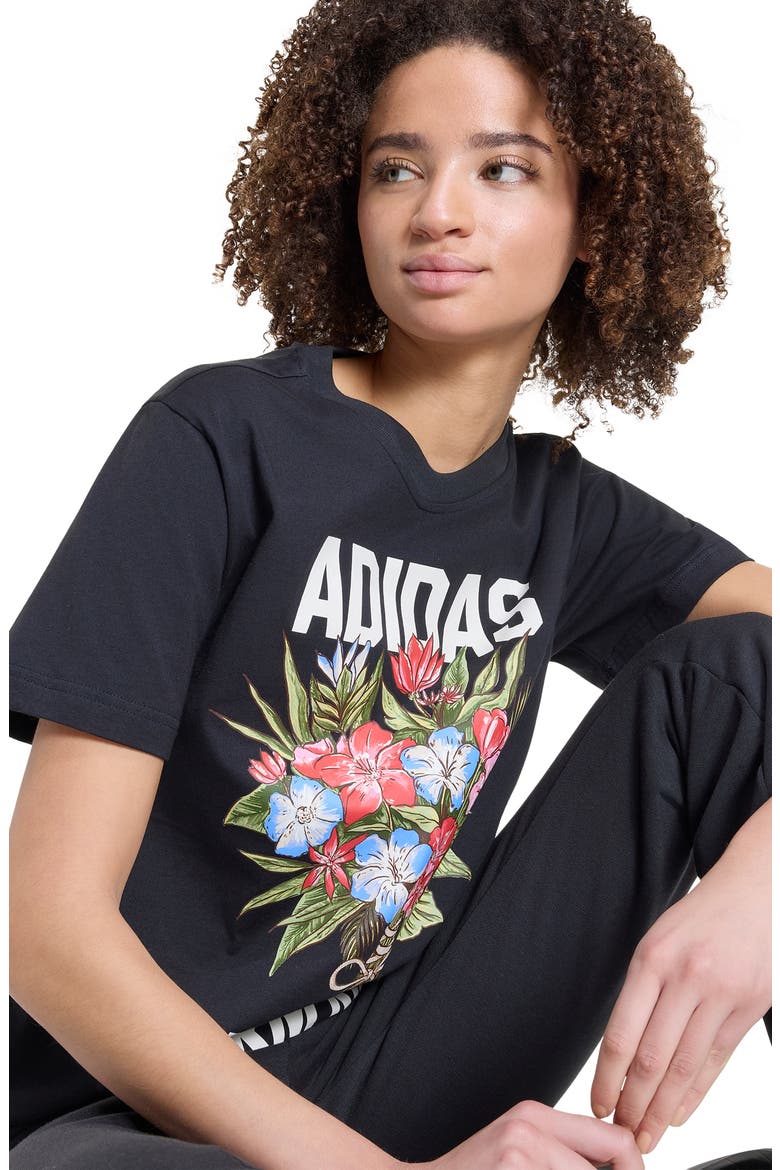 x FARM Rio Graphic T-Shirt, Alternate, color, BLACK/CREAM WHITE/MULTICOLOR
