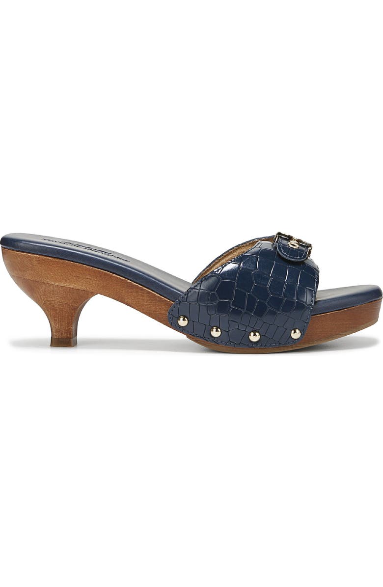 Dr. Scholl's x Favorite Daughter Heartbreak Kitten Heel Sandal, Alternate, color, Navy