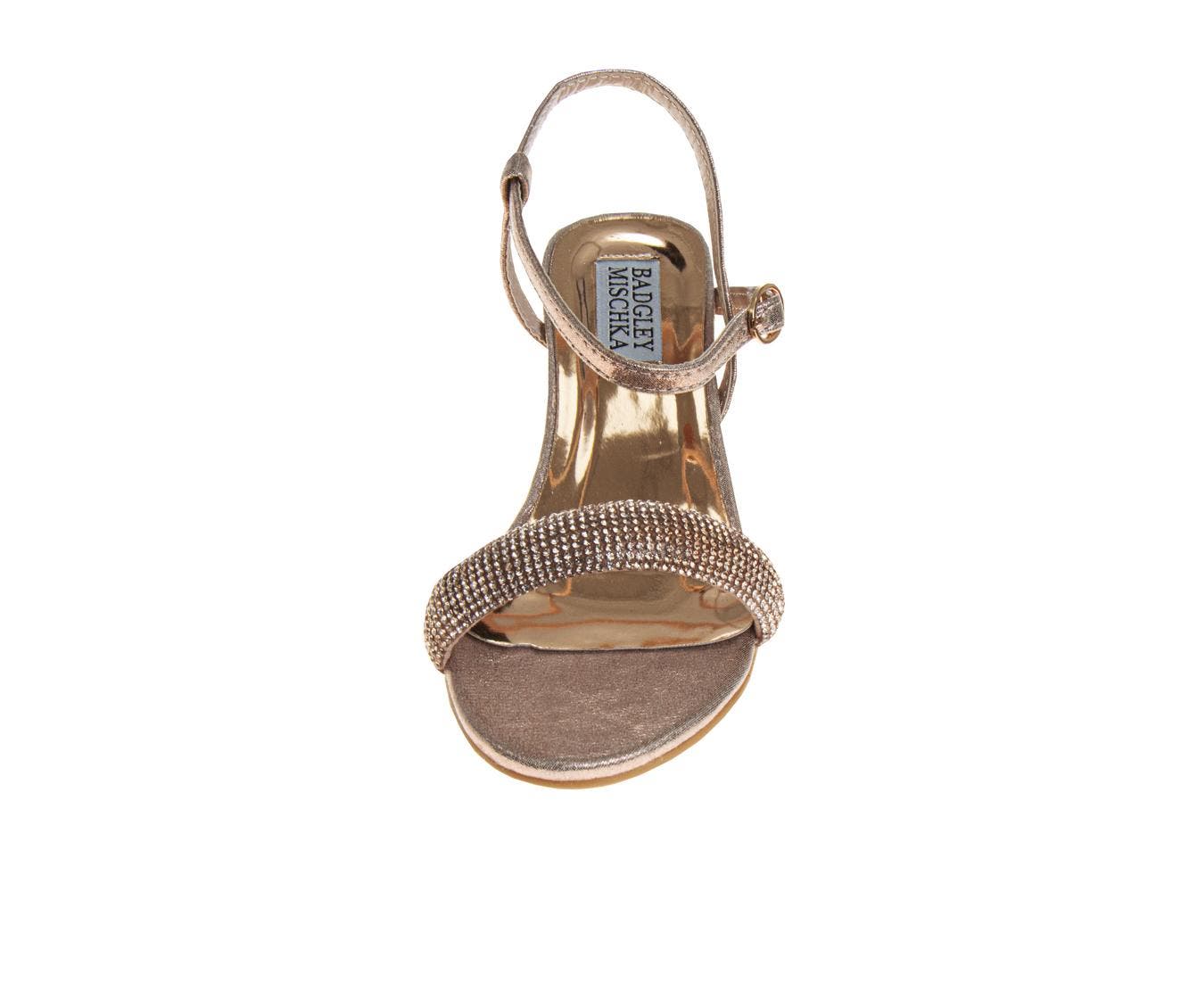 BADGLEY MISCHKA Low Heeled Dress Shoes, Alternate, color, Rose Gold