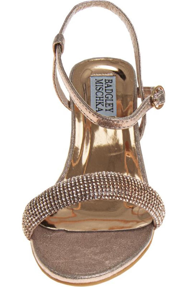 BADGLEY MISCHKA Low Heeled Dress Shoes, Alternate, color, Rose Gold