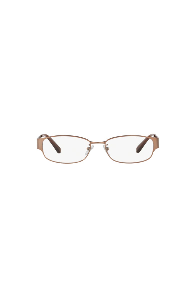 54mm Rectangle optical glasses, Alternate, color, Copper