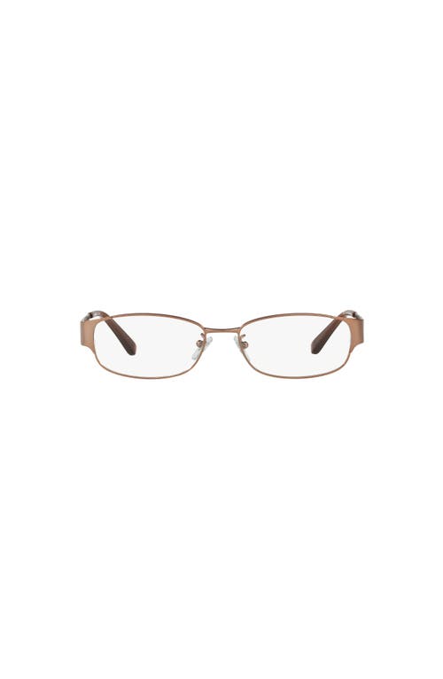 Sferoflex 54mm Rectangle Optical Glasses In Gold