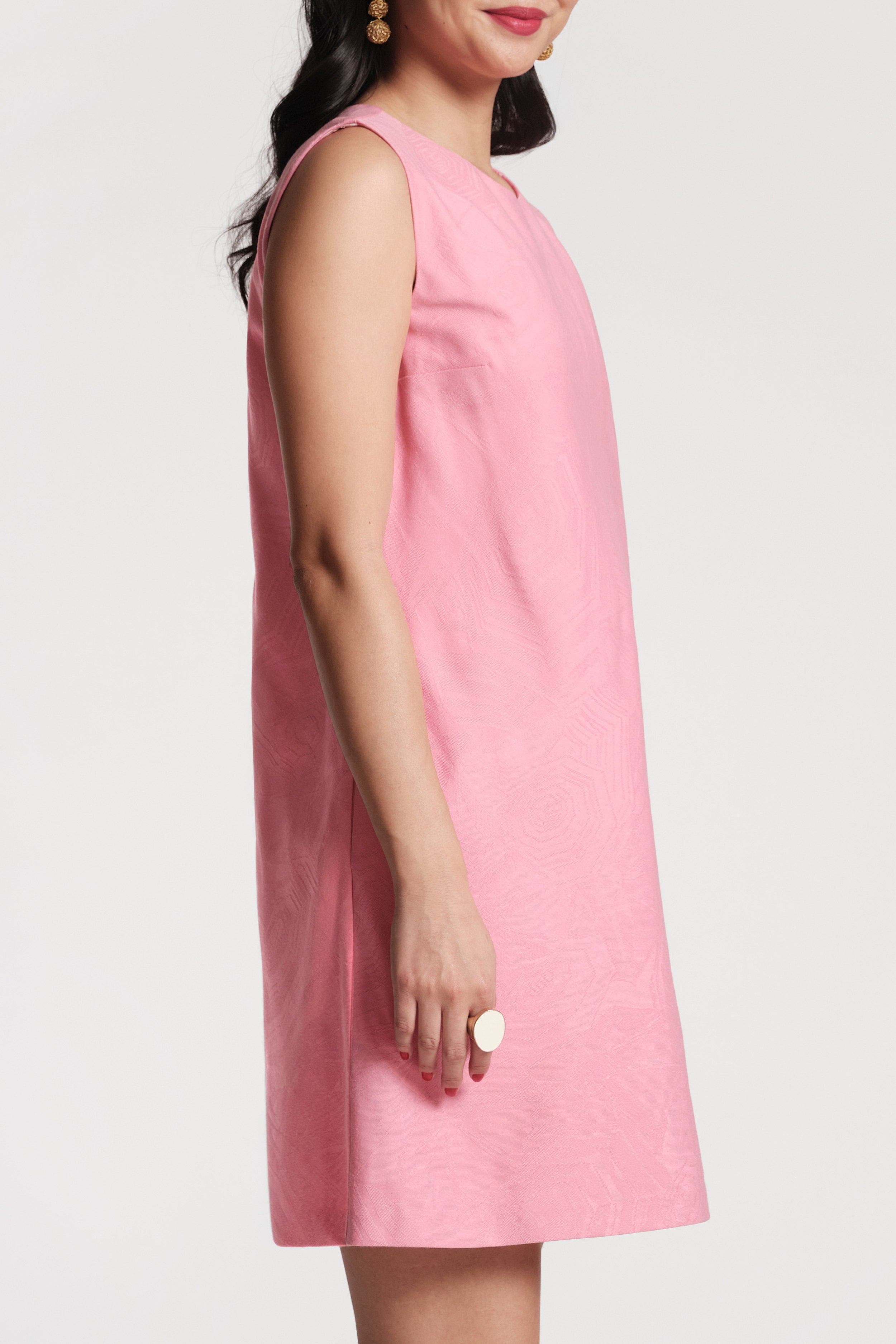 Lilly Shift Dress Pink Parasol - image 2