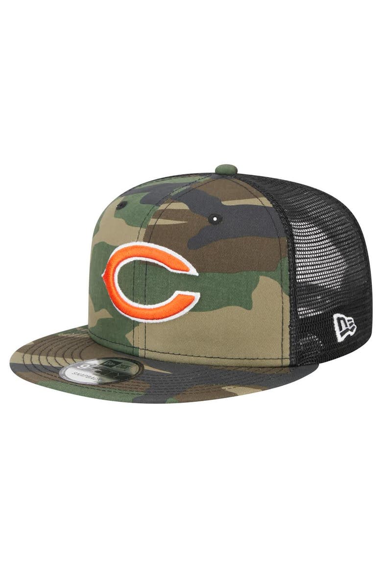 Men's New Era Camo Chicago Bears  Main Trucker 9FIFTY Snapback Hat, Main, color, Camo