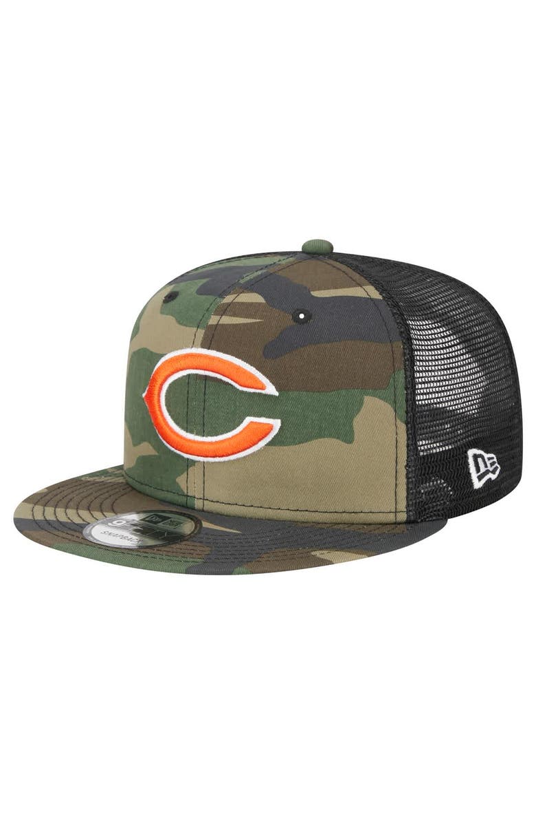 New Era Men's New Era Camo Chicago Bears  Main Trucker 9FIFTY Snapback Hat, Main, color, Camo
