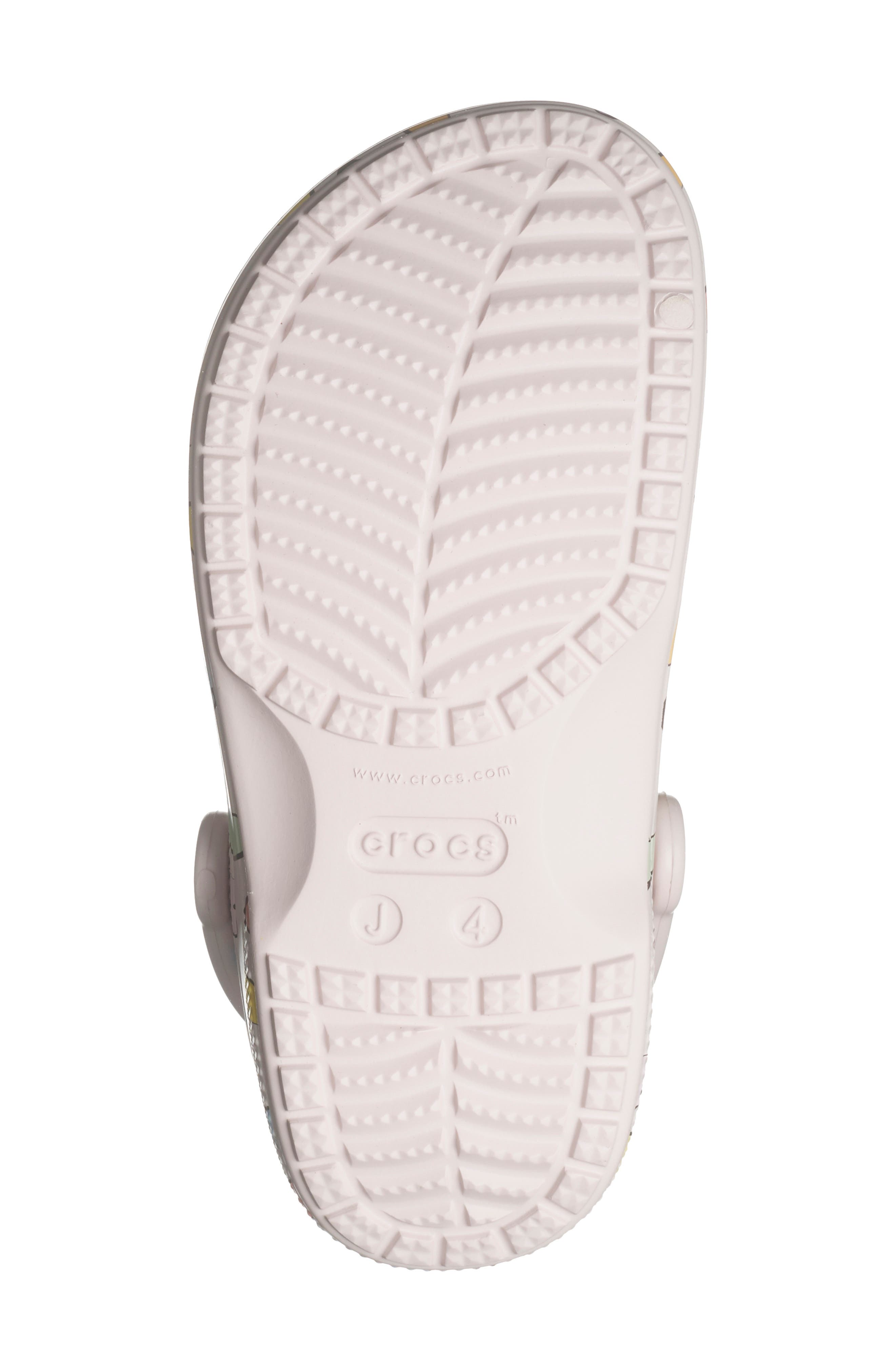 CROCS Kids' Baya Print Clog, Alternate, color, Barely Pink
