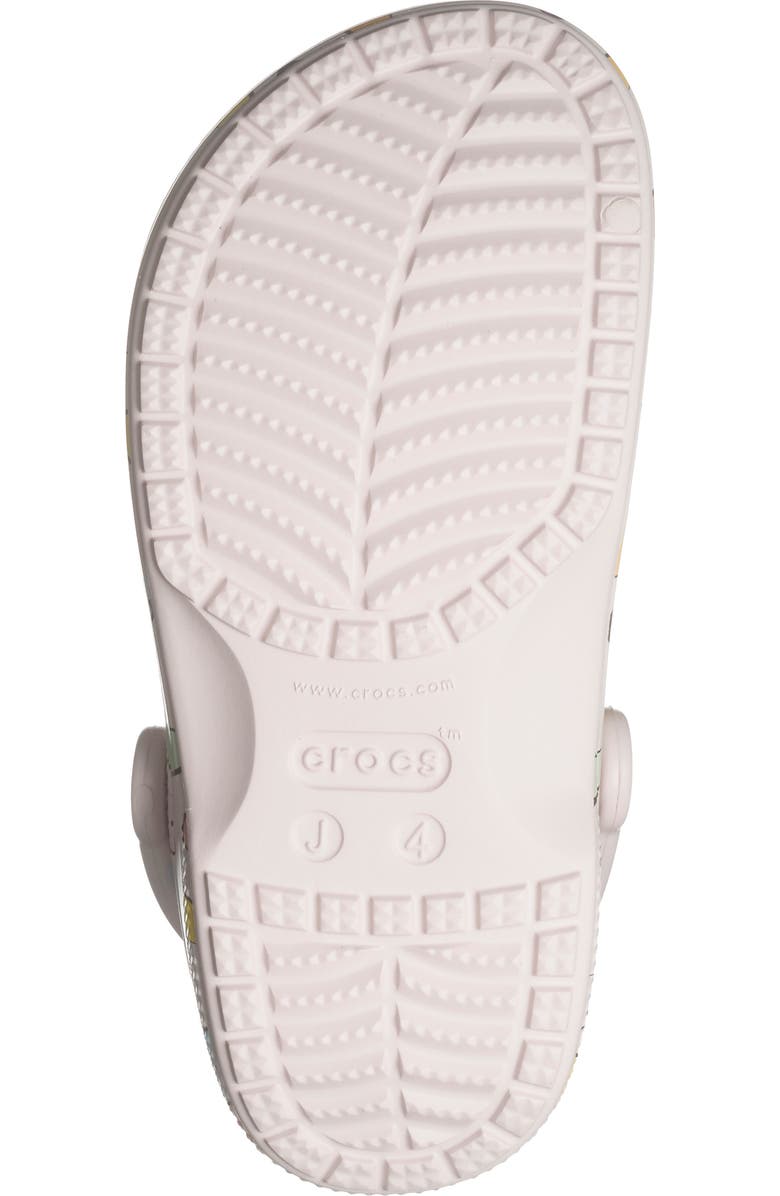 CROCS Kids' Baya Print Clog, Alternate, color, Barely Pink