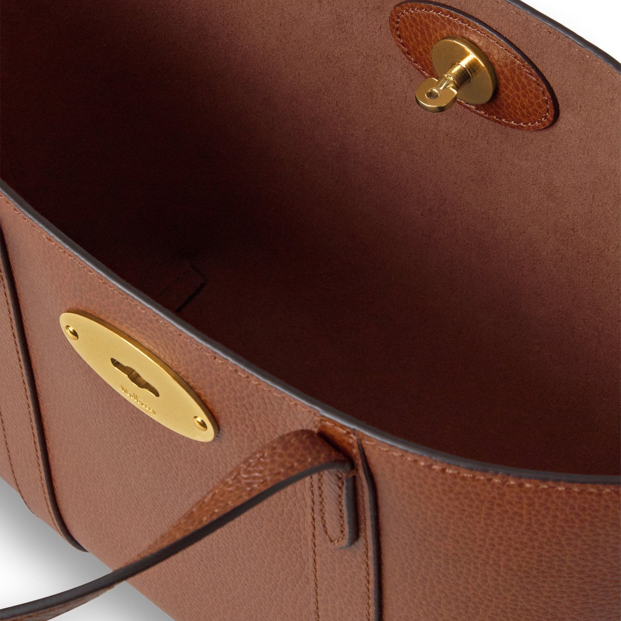 Mulberry Mini Bayswater Tote, Alternate, color, Oak