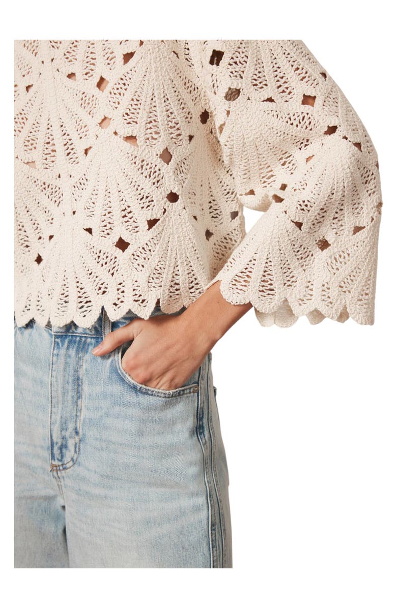 MINT VELVET Crochet Knited Top, Alternate, color,